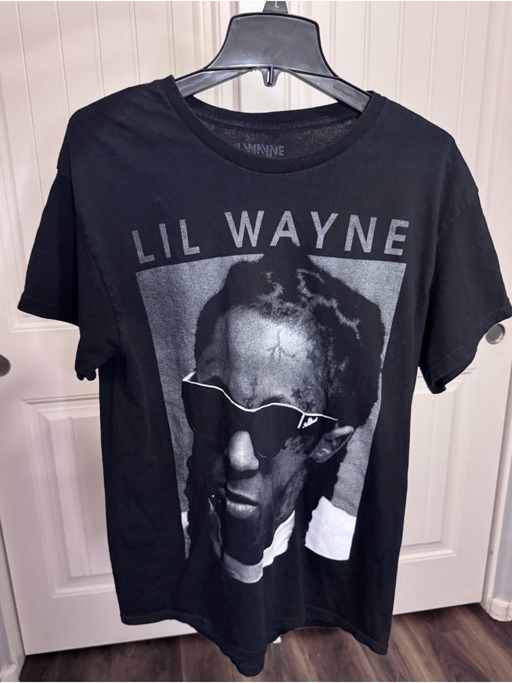 Lil Wayne Graphic T-Shirt in Black Men’s L Rap Hip Hop Music Tee